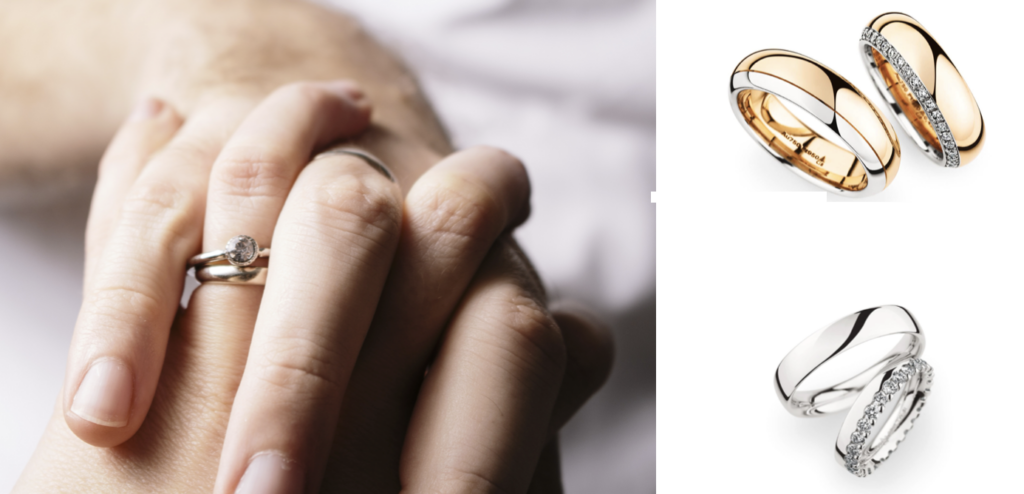 結婚指輪は男性と女性で別デザインでも大丈夫！