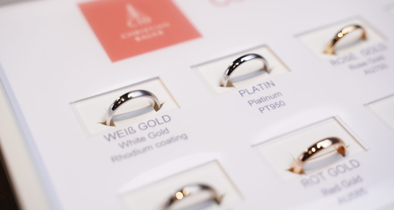 ホワイトゴールド vs. プラチナ：結婚指輪に最適な素材はどちら？