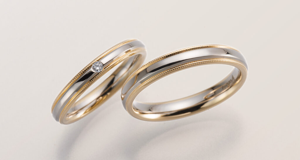 ミルグレイン結婚指輪