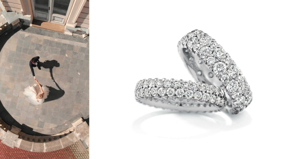 永遠の愛をかたちに：婚約指輪として選ぶエタニティリングの魅力