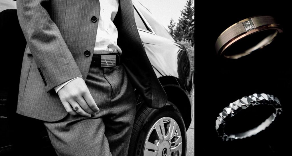 かっこいい男性が選ぶ結婚指輪｜メンズ用は太めで丈夫なものを